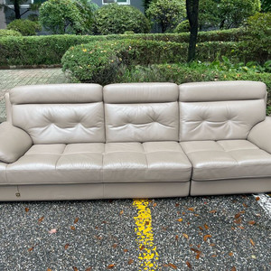 무료배송 - 다우닝 4인 가죽소파