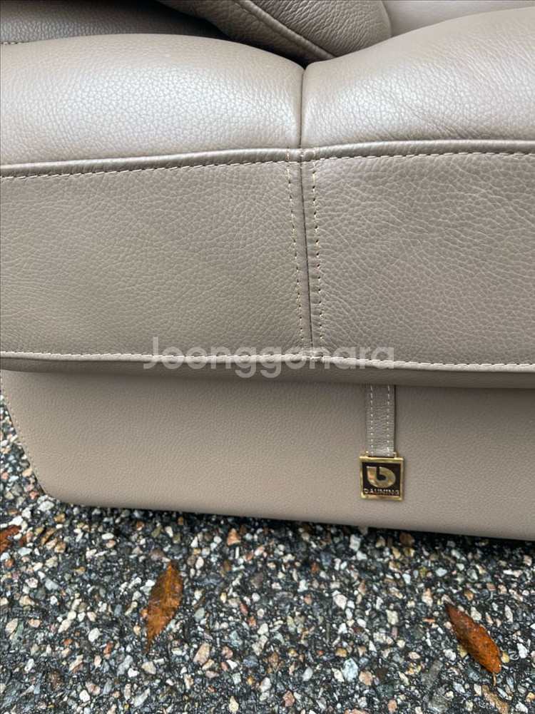 무료배송 - 다우닝 4인 가죽소파--3