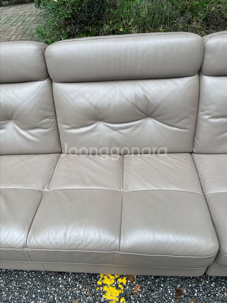 무료배송 - 다우닝 4인 가죽소파--5