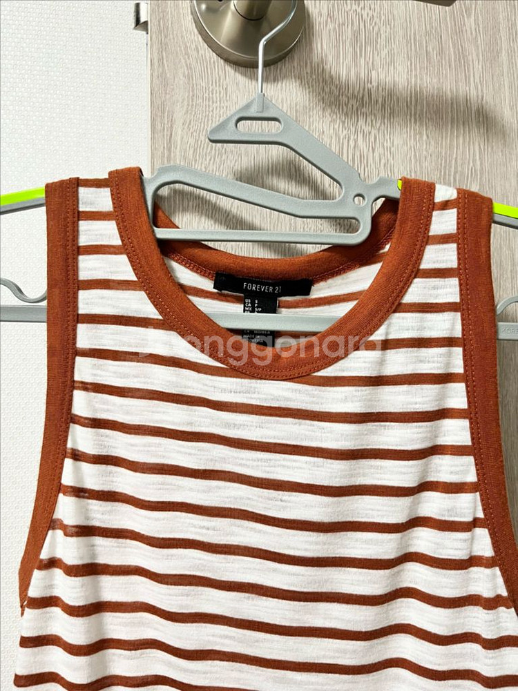 [S] 포에버21 스트라이프 민소매--2