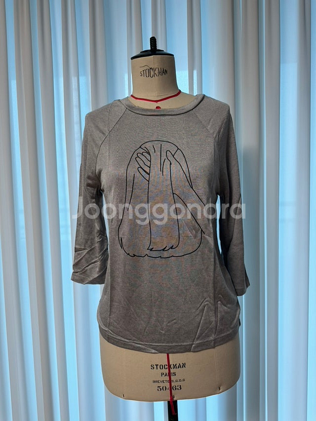 [새제품] 쟈니헤잇재즈 래글런 티셔츠--0