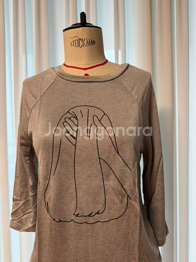 [새제품] 쟈니헤잇재즈 래글런 티셔츠--1