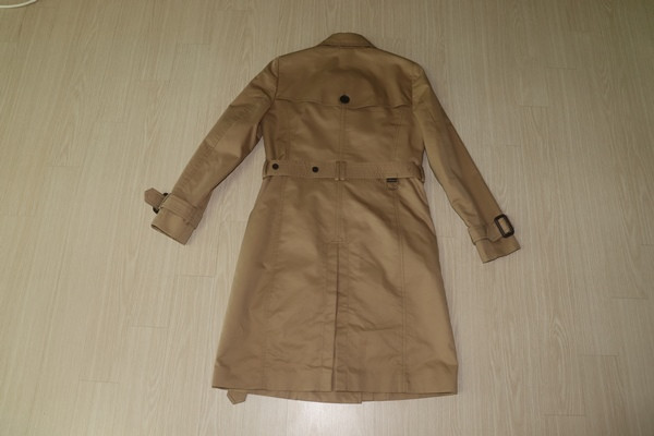 (55)헤지스/베이지 트랜치코트--8