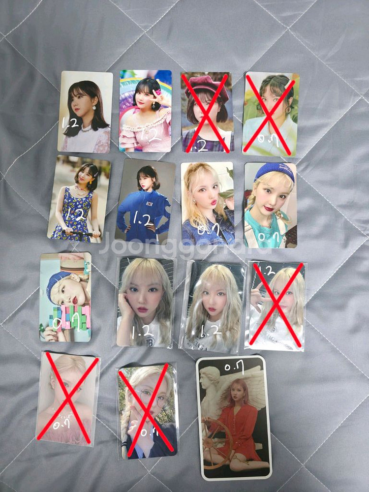 여자친구 & 비비지 포카 판매--1