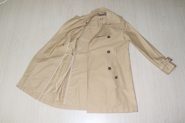 (55) 폴로/진베이지 트랜치코트--6