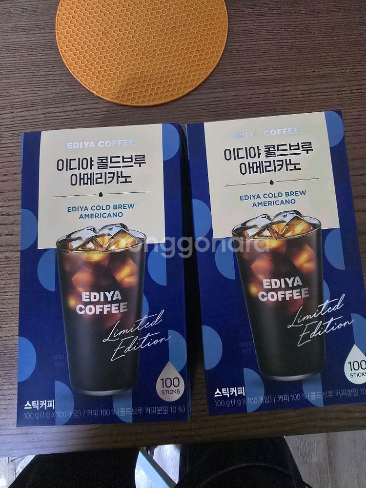 이디야 콜드브루 아메리카노 스틱커피 100개입 팔아요이--0