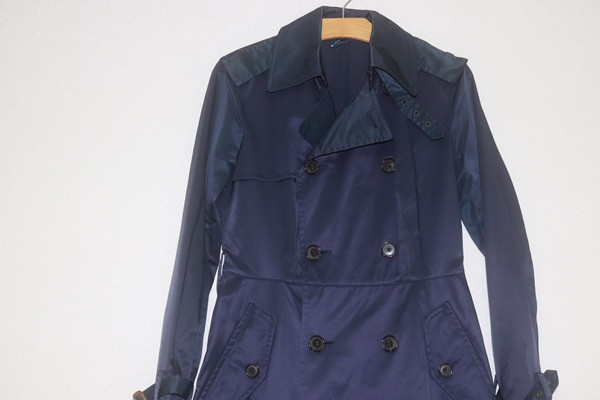 (55)폴로/네이비 트랜치코트--1
