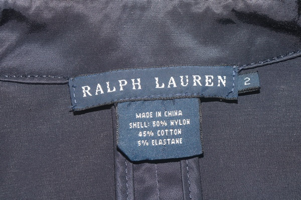 (55)폴로/네이비 트랜치코트--8