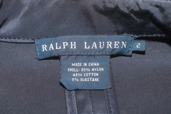 (55)폴로/네이비 트랜치코트--6