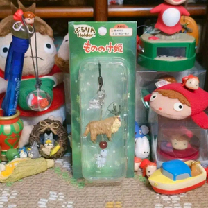 [일본정품] 레어 지브리 모노노케히메 원령공주 스트랩