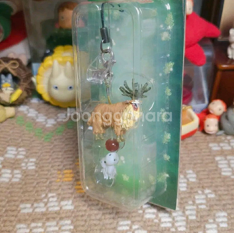 [일본정품] 레어 지브리 모노노케히메 원령공주 스트랩--5