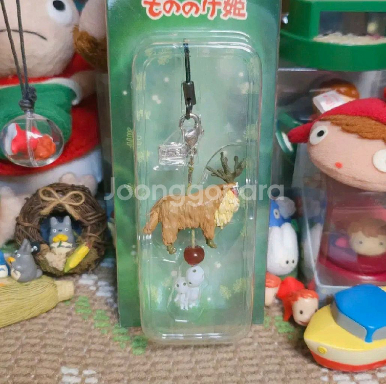 [일본정품] 레어 지브리 모노노케히메 원령공주 스트랩--3