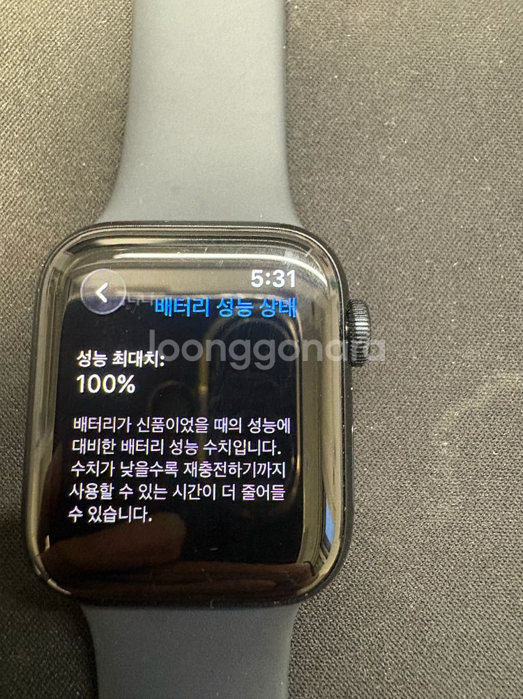 애플워치 se2 배터리100--2