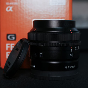 소니 FE 40mm F2.5 G 렌즈 SEL40F25G