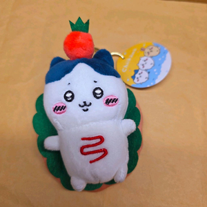 하치와레 토마토 빵 인형 키링 새상품 정품