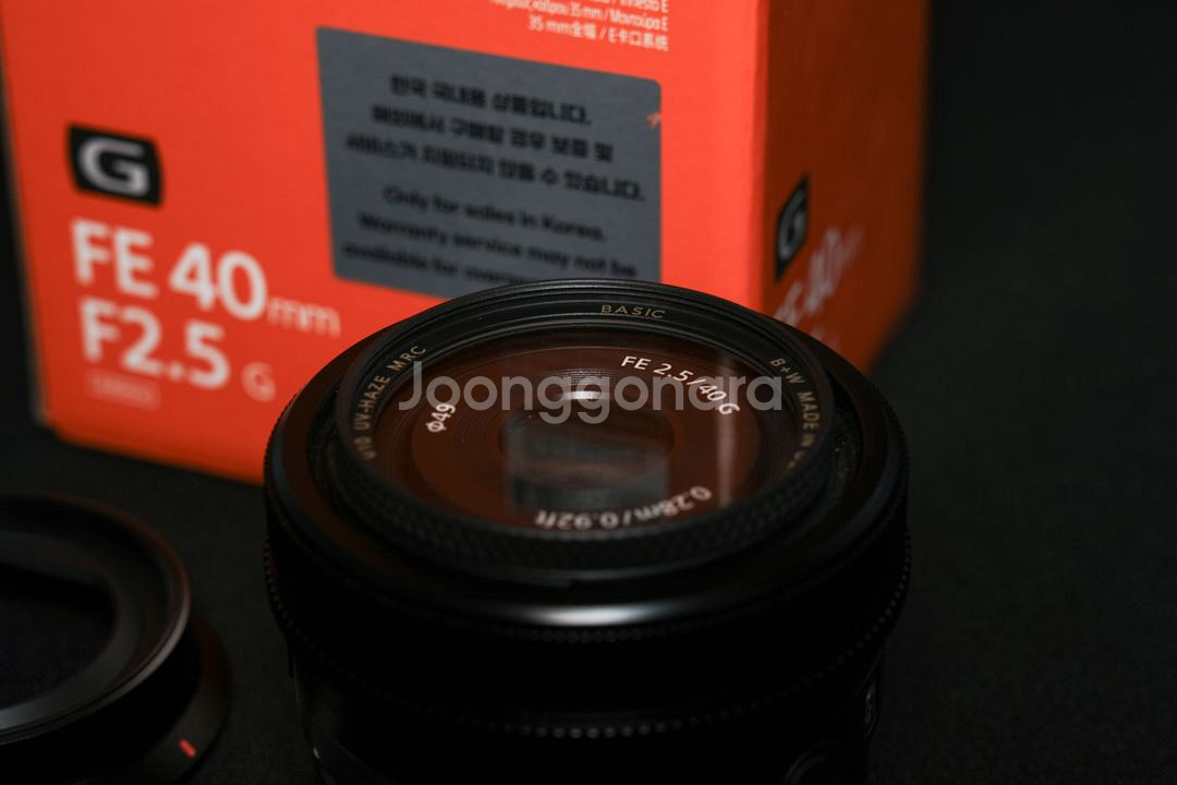 소니 FE 40mm F2.5 G 렌즈 SEL40F25G--2