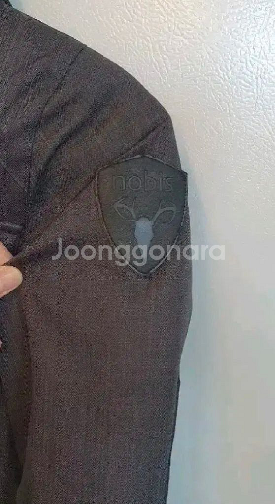 노비스아동점퍼M어깨패치자연스런생활과 라벨사용감정도있고요--2