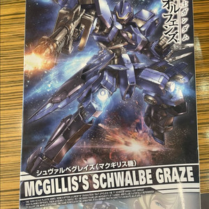 무등급 1/100 슈발베 그레이즈 맥길리스 전용기