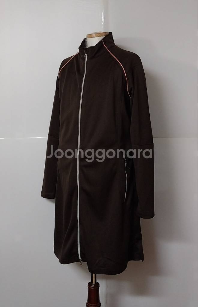 77)Sunice Sports 여성 롱 져지집업자켓--1