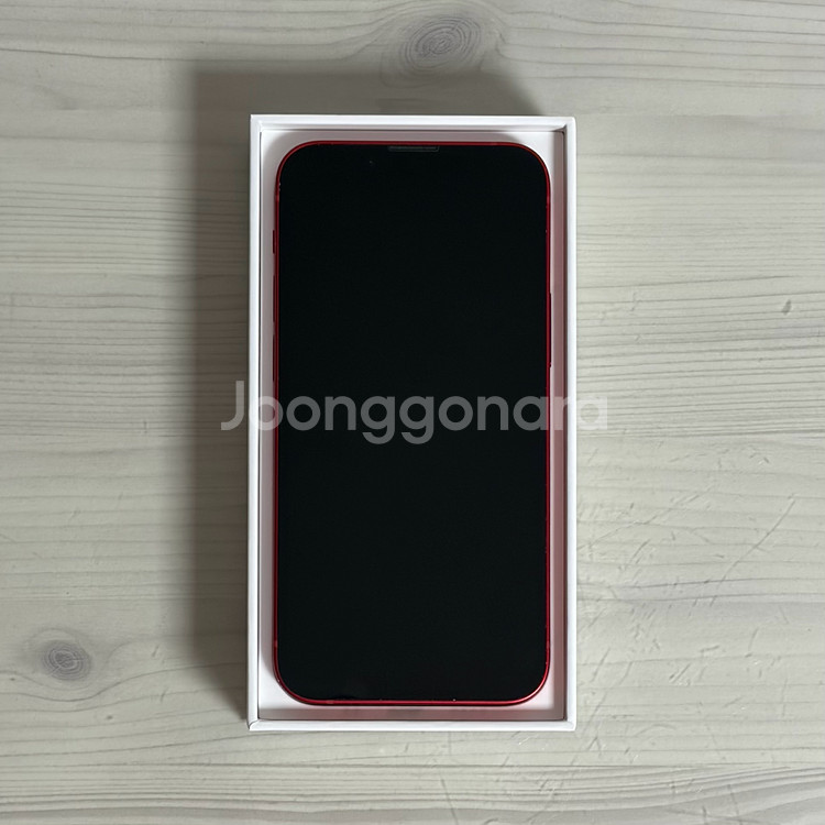 아이폰 13미니 레드 256GB--1