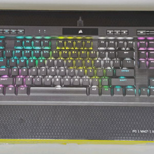 커세어 k70 rgb tkl 스피드 은축 키보드