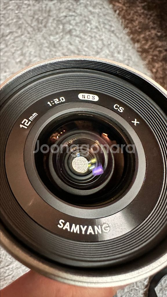 삼양 12mm F2.0 후지 XF마운트 렌즈 판매합니다--2