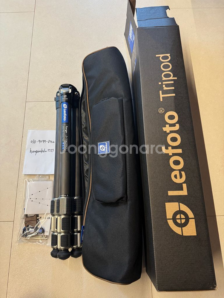 레오포토 레인저 LS-324C PRO 카본 삼각대 다리--1