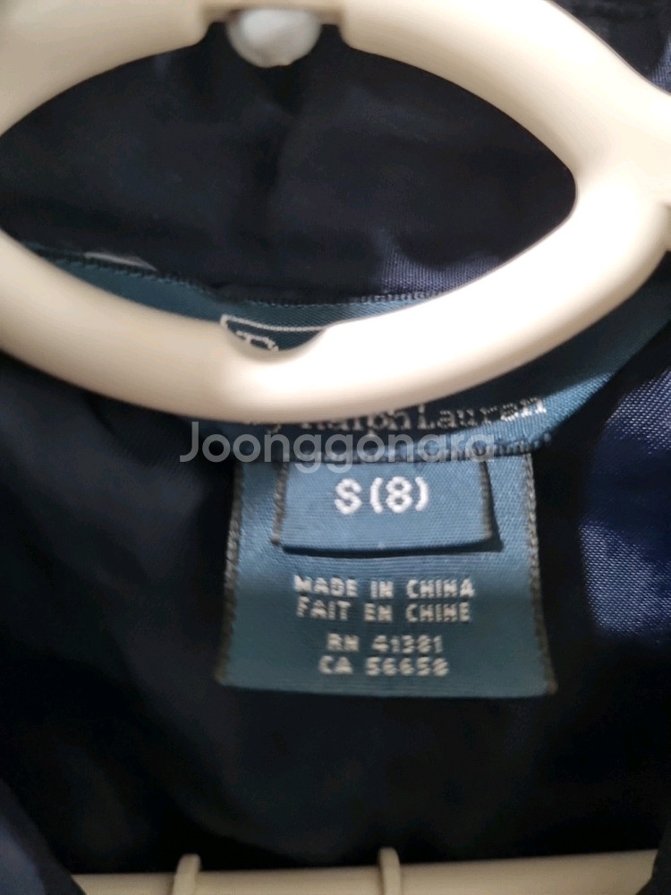 폴로 랄프로렌 키즈 네이비 후드 자켓--3