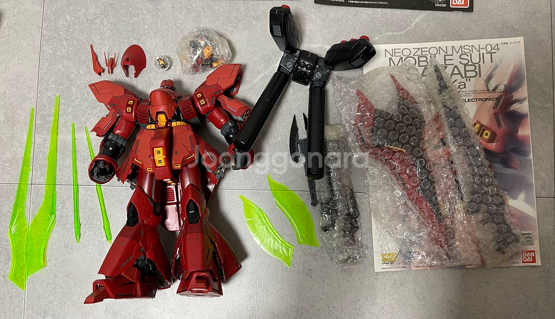 반다이 사자비 Ver.Ka 건담 프라모델 건프라 가조립--0