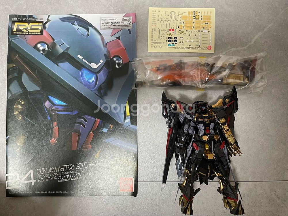 RG 1/144 건담 아스트레이 골드프레임 천미나 가조--0