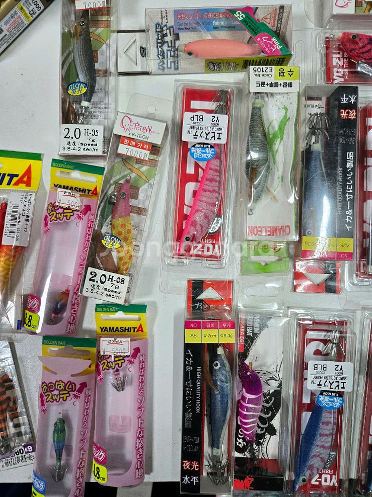 쭈꾸미 갑오징어 고급 낚시 에기 요즈리등--2