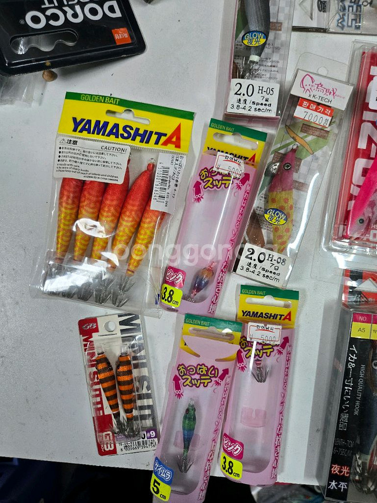 쭈꾸미 갑오징어 고급 낚시 에기 요즈리등--1