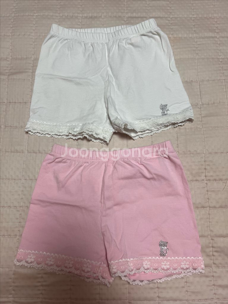 프렌치캣 여아 레이스 속바지 2종 120사이즈--0