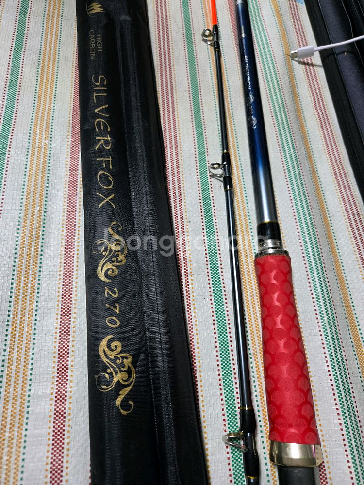 해동 실버폭스 270 갈치 대구 등 낚시대--0