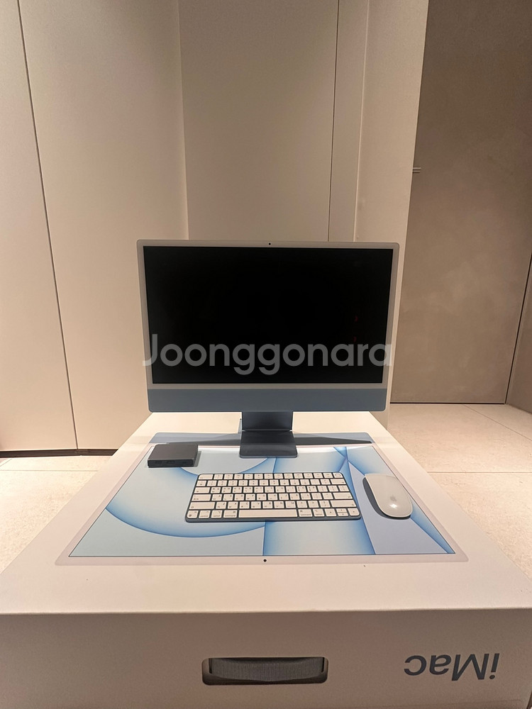 아이맥 M1 24인치 고급형 512G 8CORE 16G--5