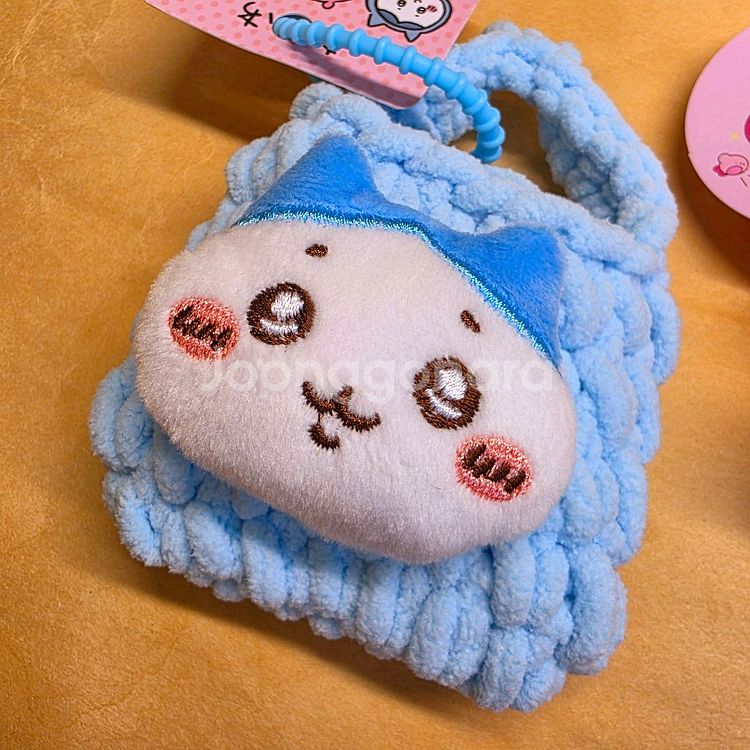 치이카와 하치와레 커비에어팟 파우치 주머니 새상품.--2