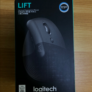 로지텍 LIFT 컴펙트 인체공학 무선 버티컬 마우스