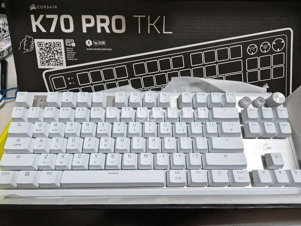 커세어 K70 PRO TKL 래피드트리거 마그네틱축--0