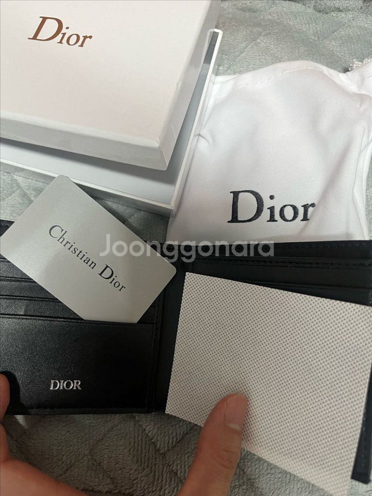 디올 오블리크 반지갑--1