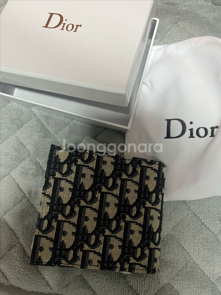 디올 오블리크 반지갑--2