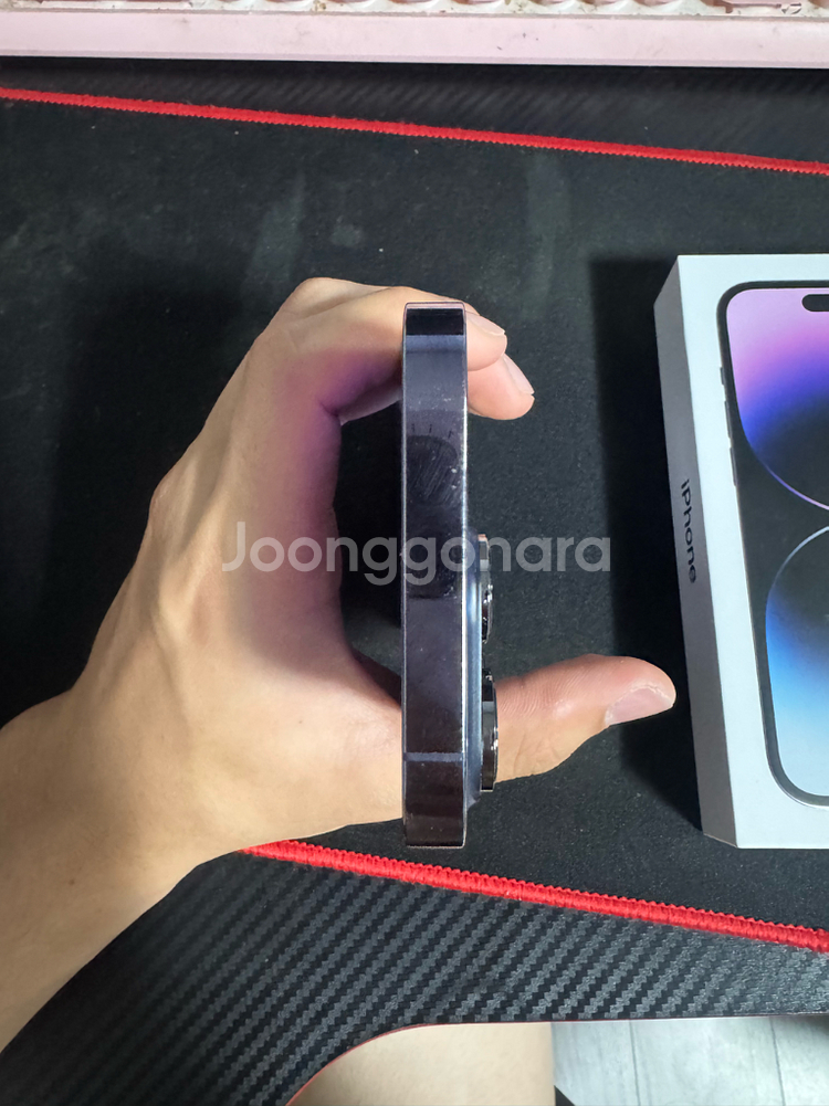 아이폰 14pro 딥퍼플 128기가--3