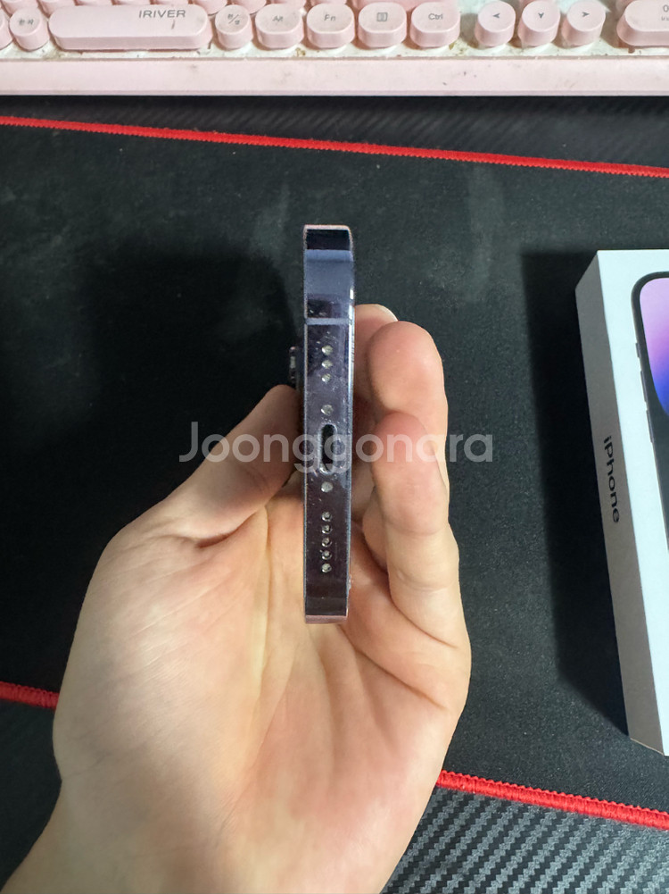 아이폰 14pro 딥퍼플 128기가--5