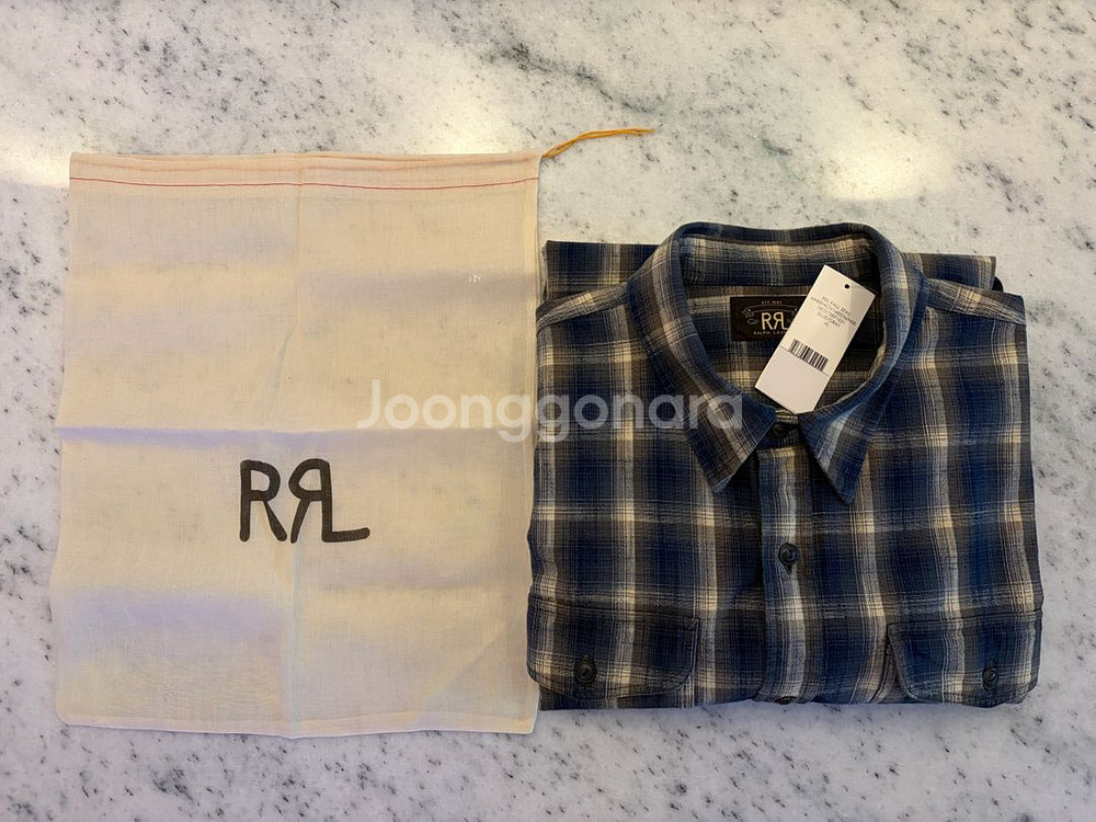 더블알엘/25fw 플래드 우븐 워크셔츠/XL--1