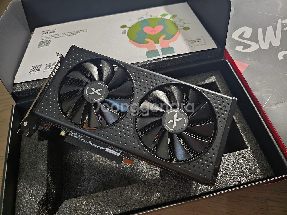 XFX 라데온 RX7600 그래픽카드 팝니다--0