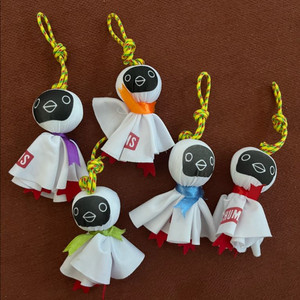 CHUMS 인형 키링 5종 세트/ 텐트장식