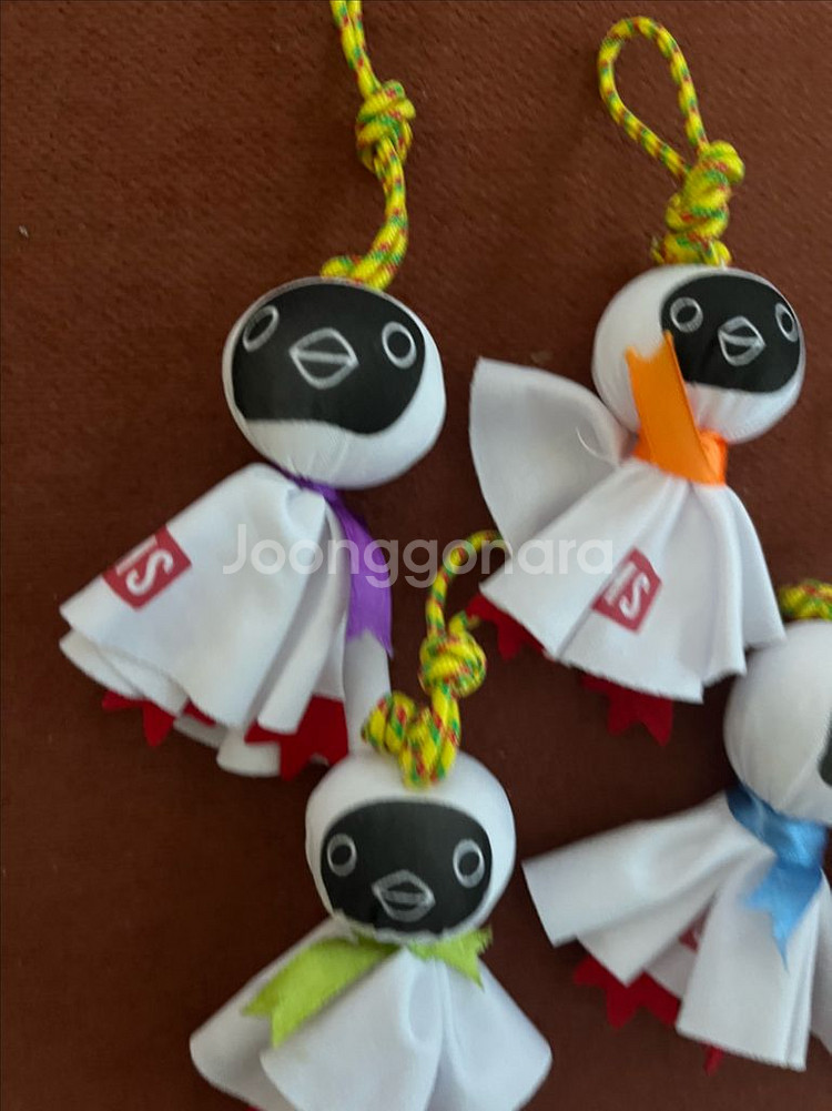 CHUMS 인형 키링 5종 세트/ 텐트장식--1