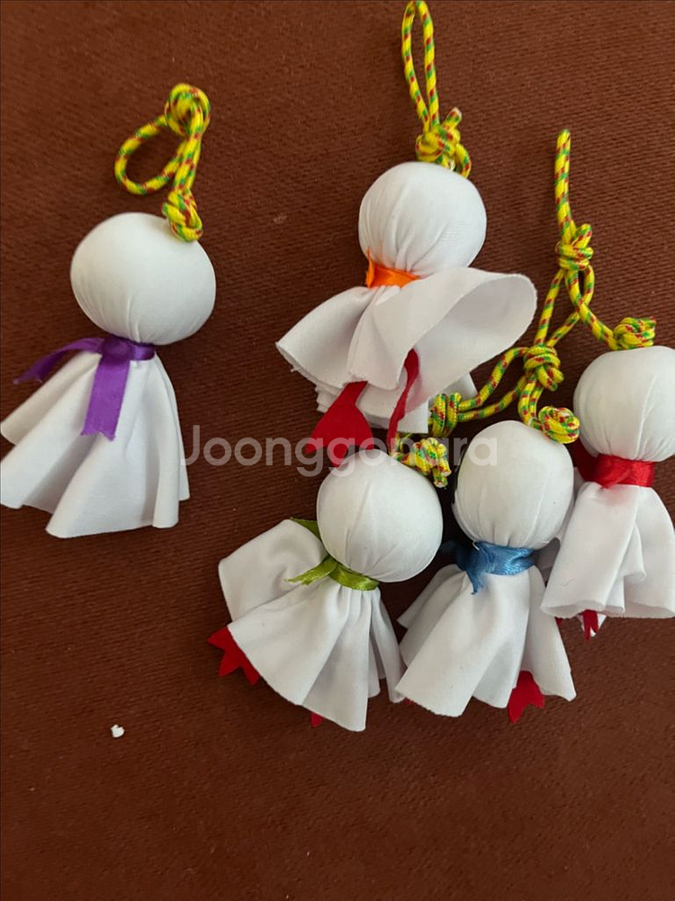 CHUMS 인형 키링 5종 세트/ 텐트장식--6