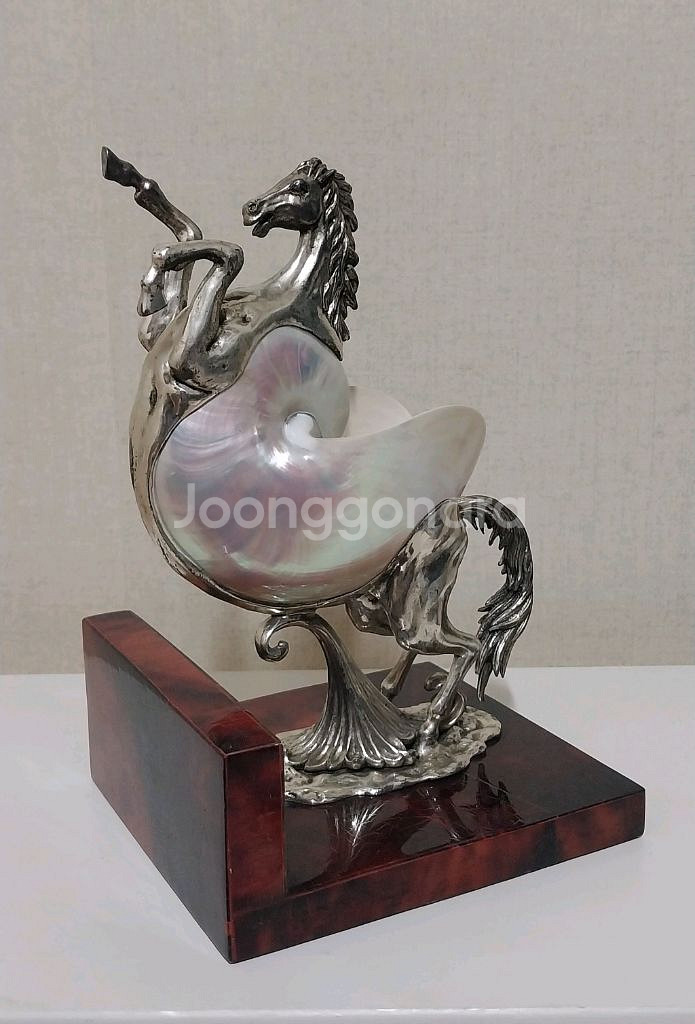 (소품/수집)은도금 수공 말장식품 팝니다.--2
