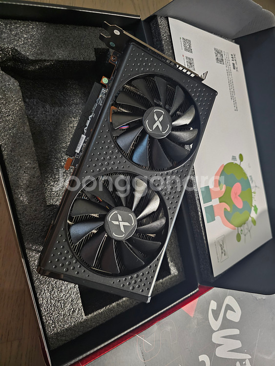 XFX 라데온 RX 7600 그래픽 카드 팝니다--0