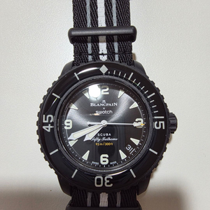 스와치 블랑팡 오션오브스톰 ocean of storms